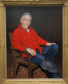 自画像（文部科学大臣賞授賞作品）