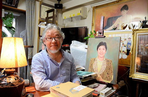 肖像画教室代表