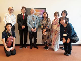 作者と肖像画塾参加者