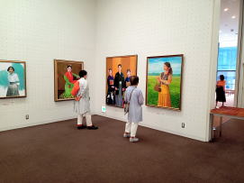 東京都美術館展示風景