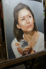 吉田肖像画塾参加者肖像画作品