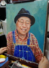 吉田肖像画塾参加者肖像画作品